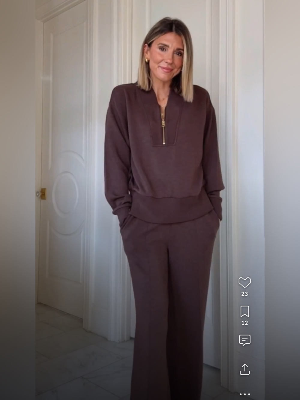 Varley Double Soft Wide Leg Pant